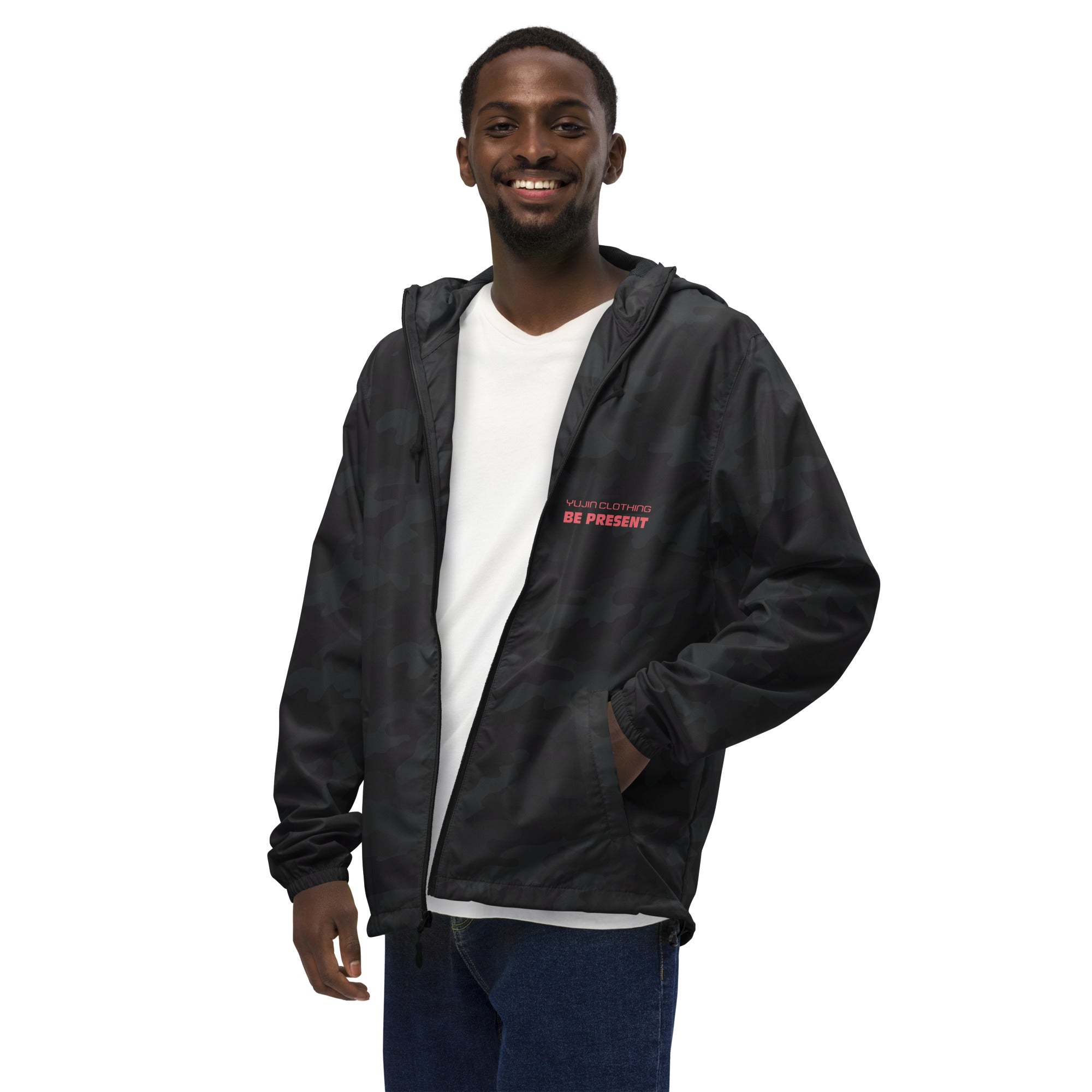 Be Present Windbreaker - Lolomo!