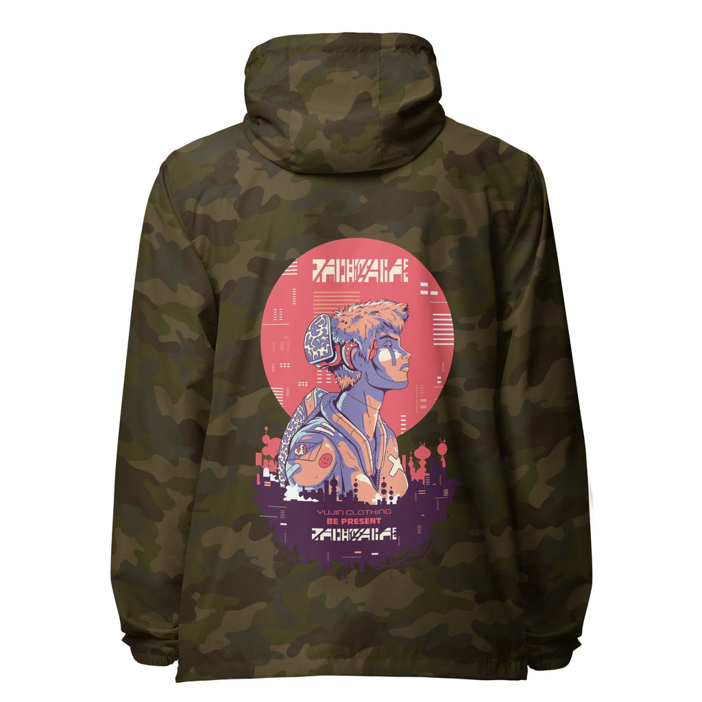 Be Present Windbreaker - Lolomo!
