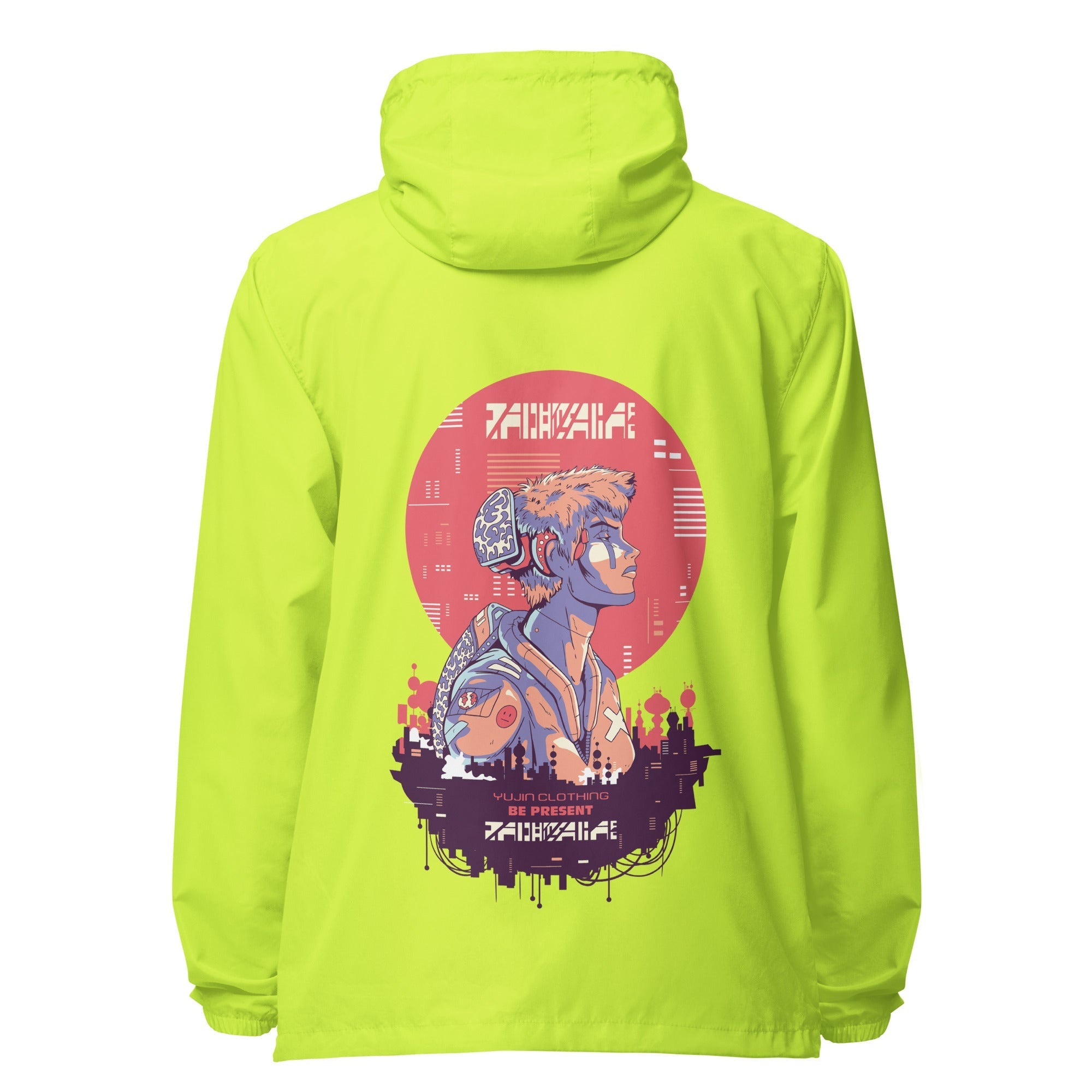 Be Present Windbreaker - Lolomo!
