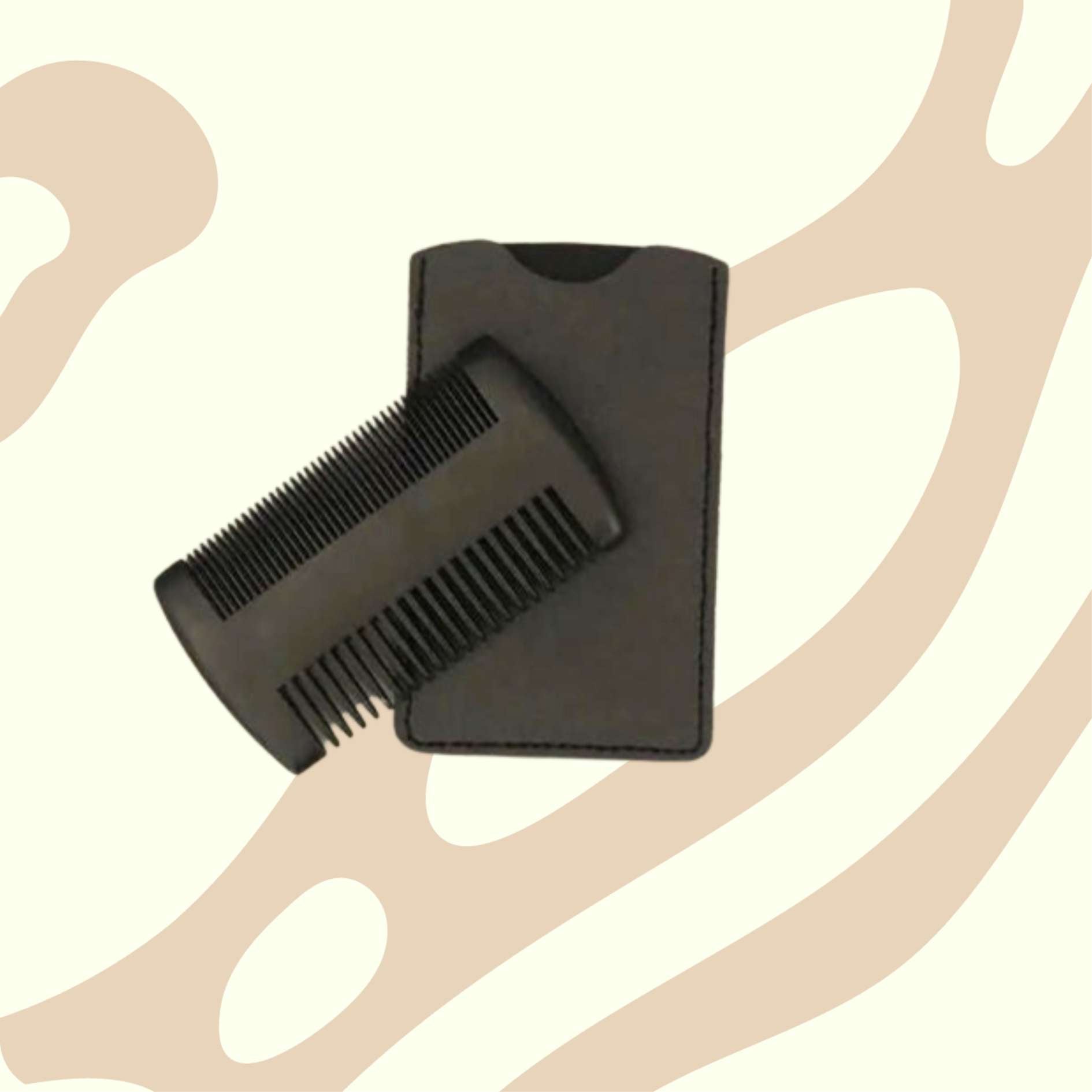 Pear Wood Beard & Hair Comb - Anti-Static & Eco-Friendly