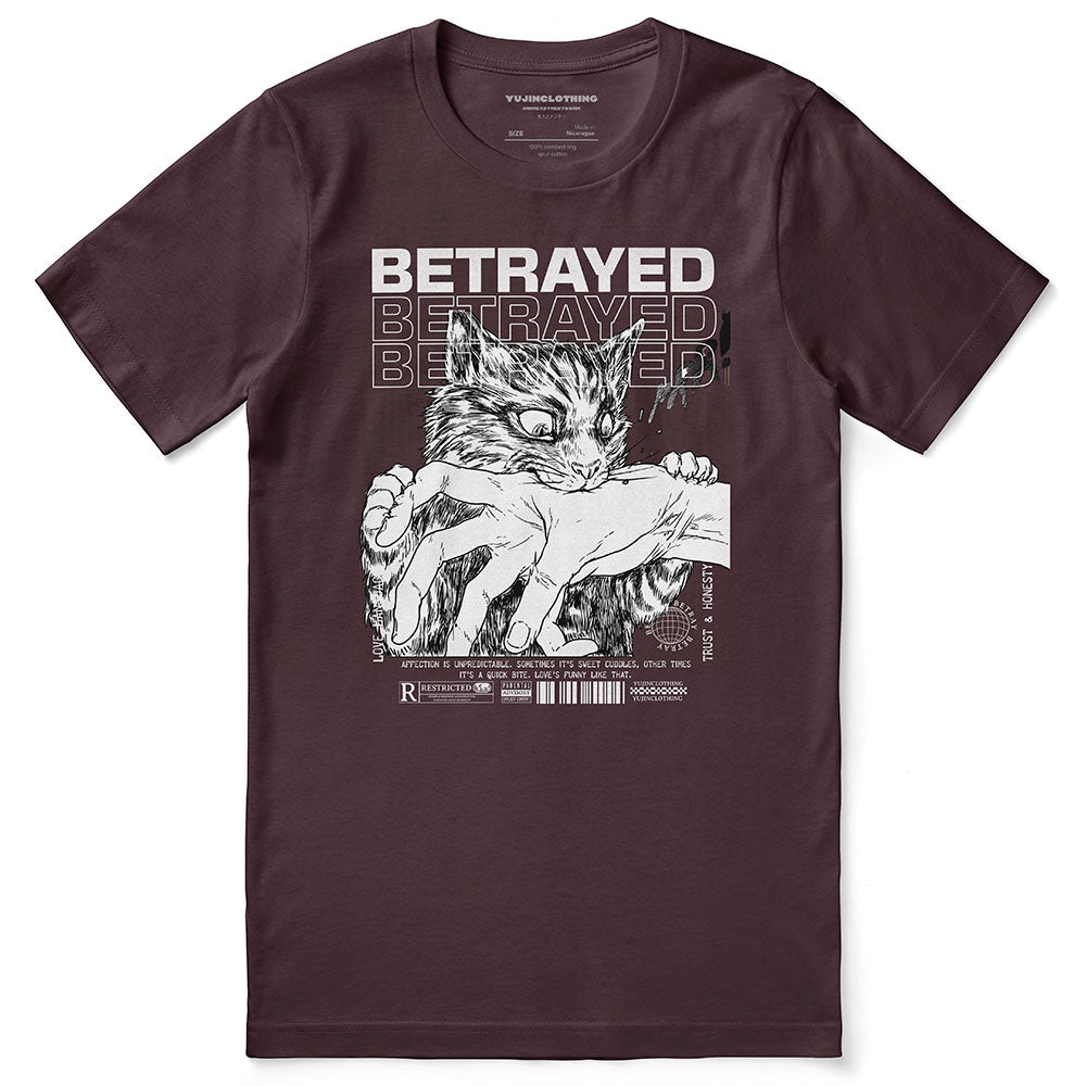 Betrayed Cat T-Shirt - Lolomo!
