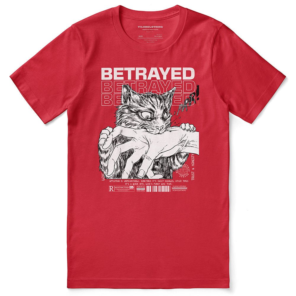 Betrayed Cat T-Shirt - Lolomo!