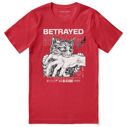 Betrayed Cat T-Shirt - Lolomo!