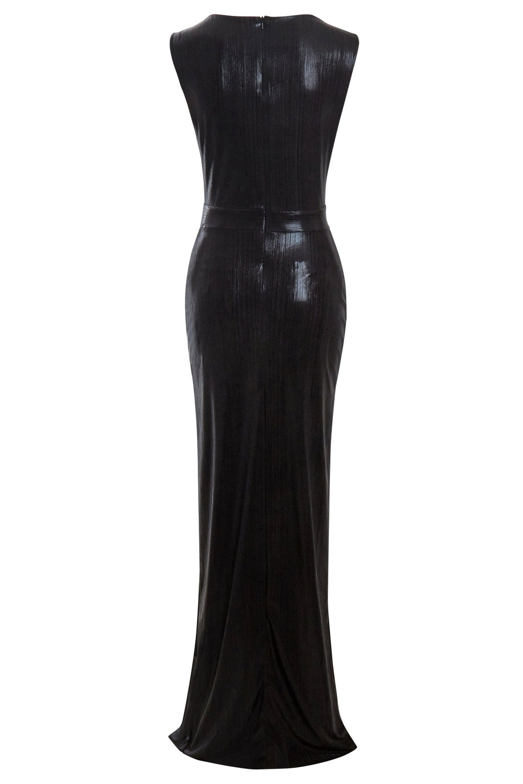 Black Cut - Out Maxi Dress - Lolomo!