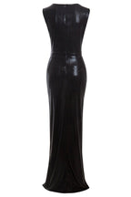 Black Cut - Out Maxi Dress - Lolomo!