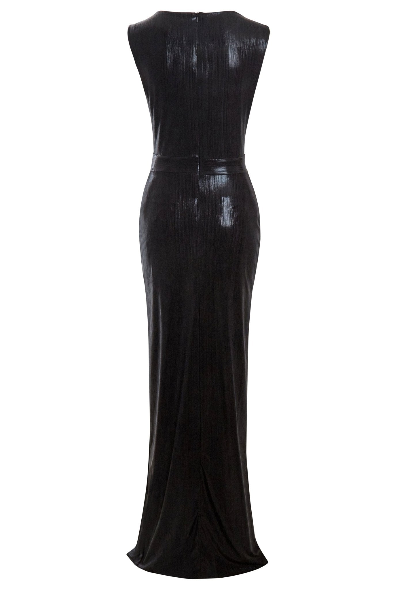 Black Cut - Out Maxi Dress - Lolomo!