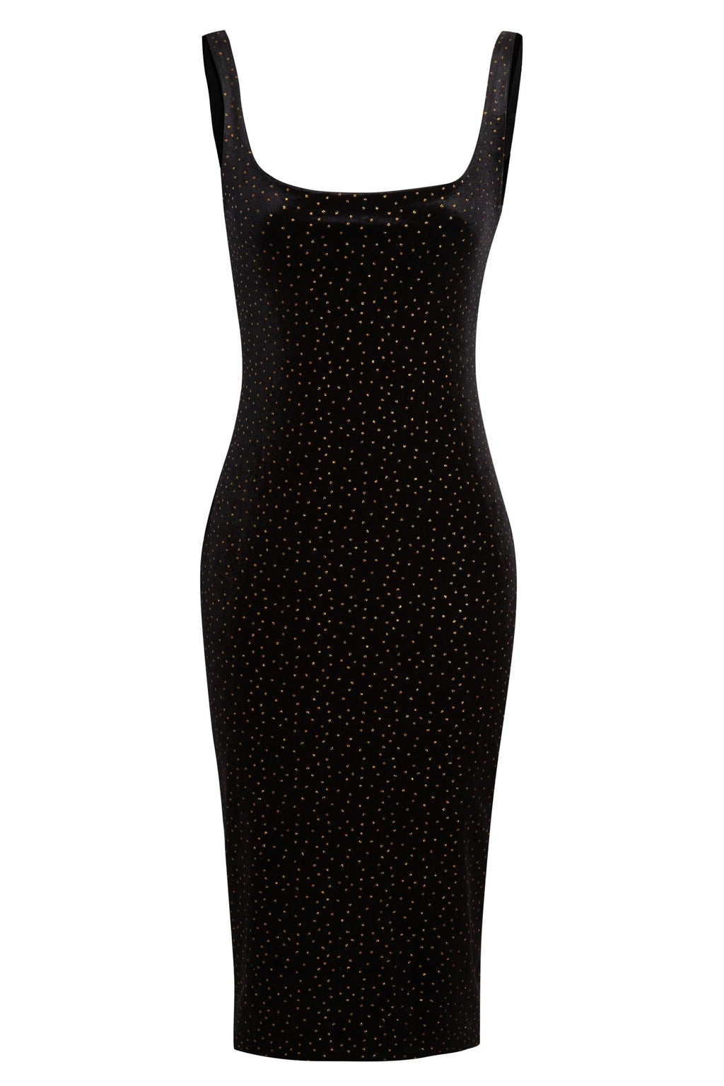 Black Polka Dot Dress - Lolomo!