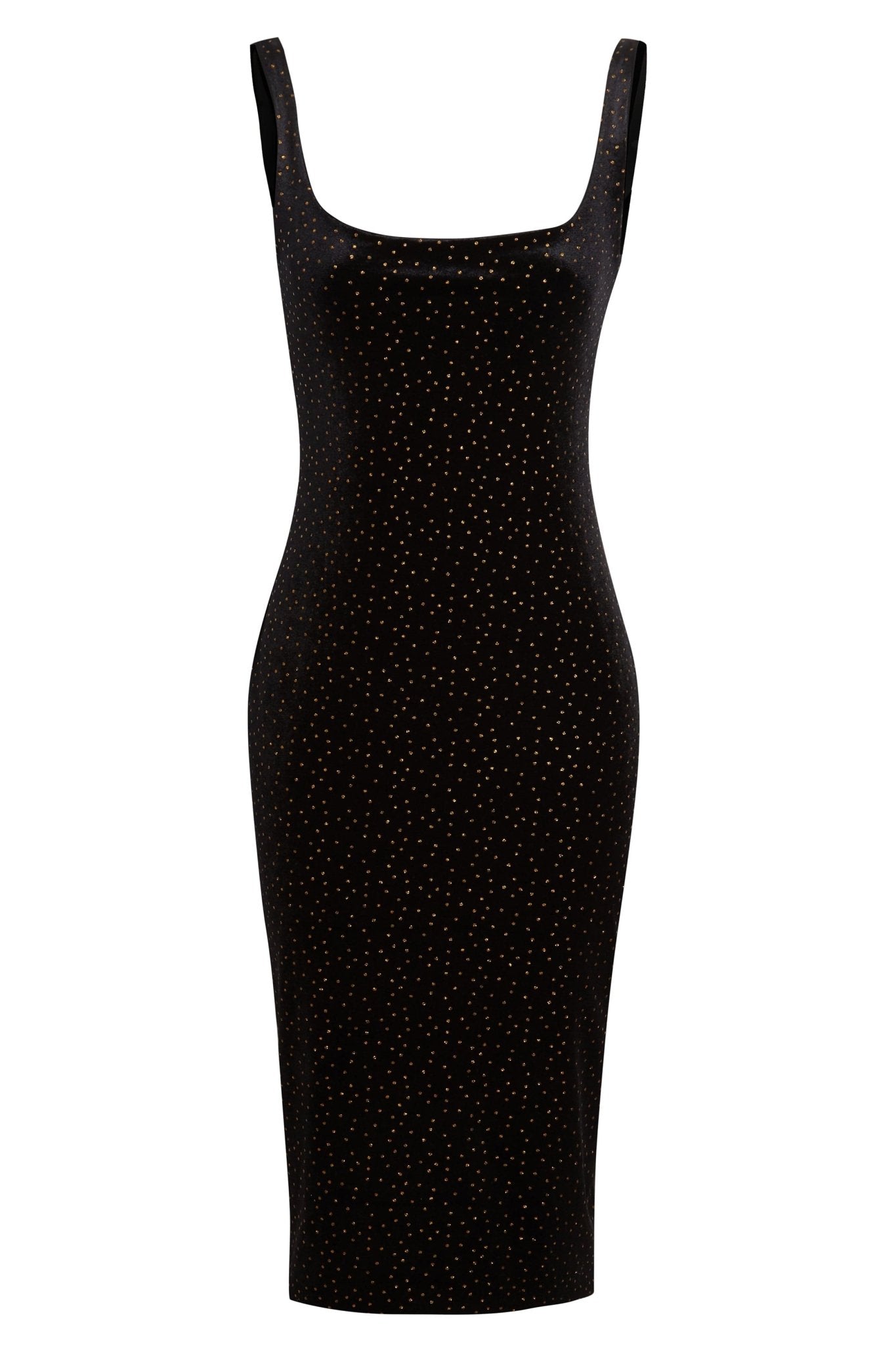 Black Polka Dot Dress - Lolomo!