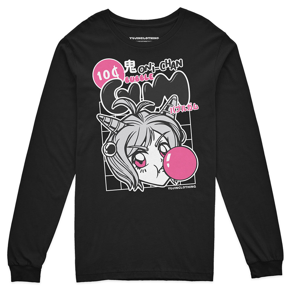 Camiseta de manga larga Oni-Chan Bubble