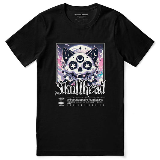 Skullhead Cat T-Shirt