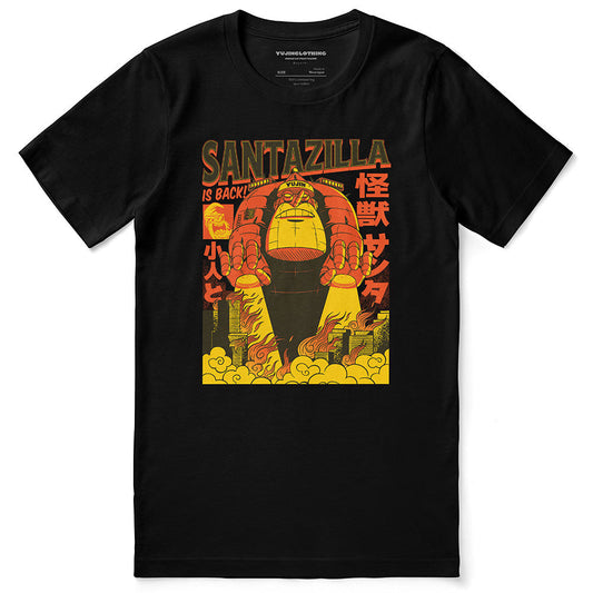 T-shirt de Noël Santazilla
