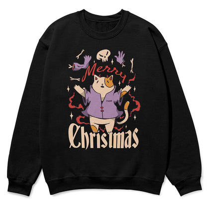 Cat Merry Christmas Sweatshirt