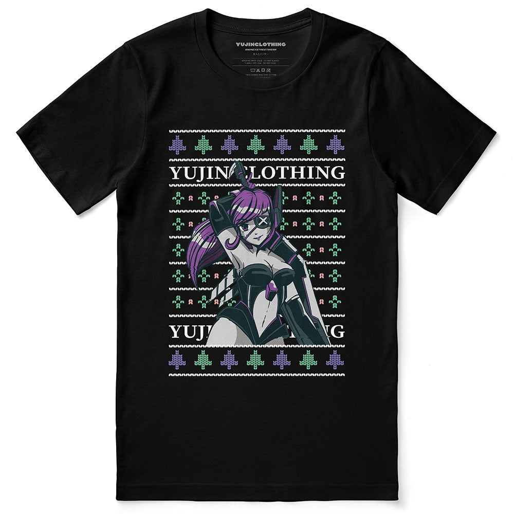 Camiseta navideña de Cypher Girl