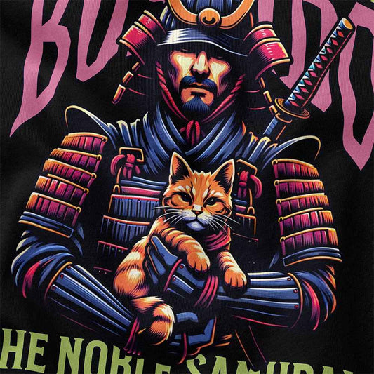 Bushido And Cat T-Shirt