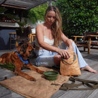 Convertible Dog Bag - Portable Travel Mat Bag for Pet Owners