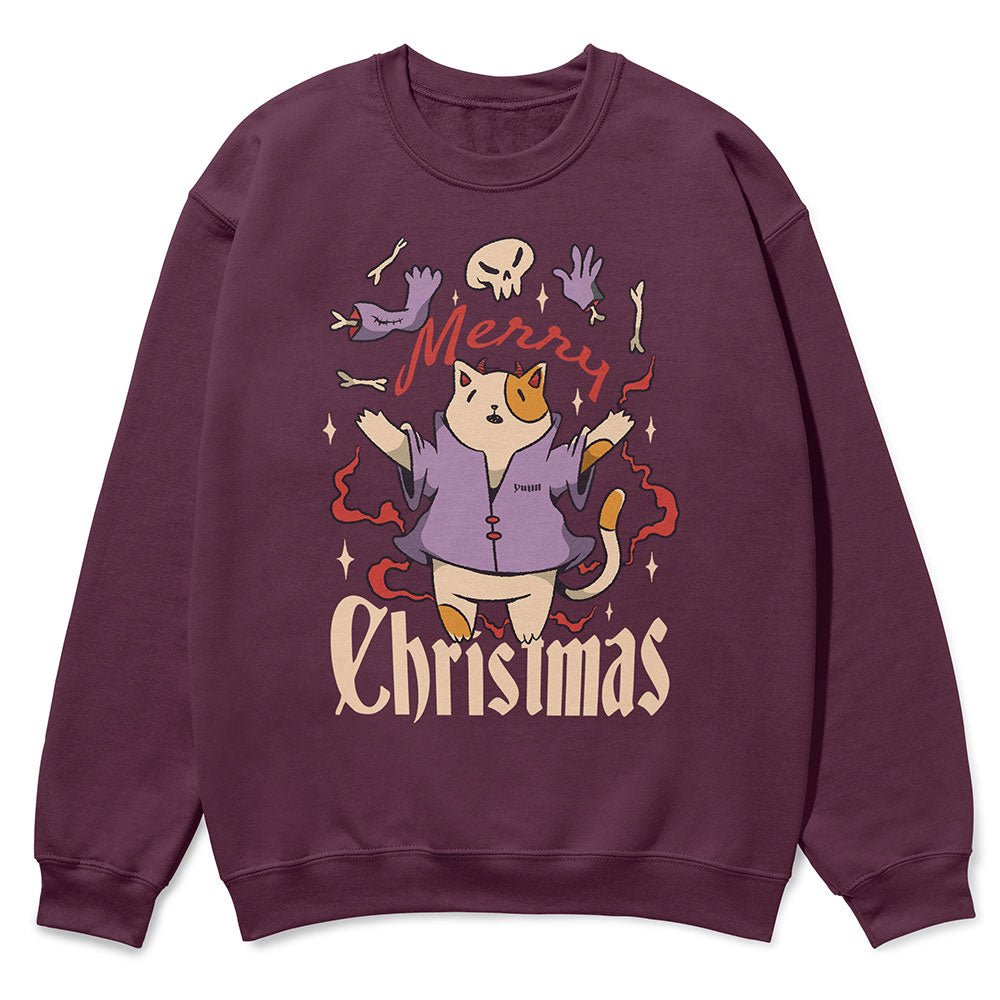 Cat Merry Christmas Sweatshirt - Lolomo!