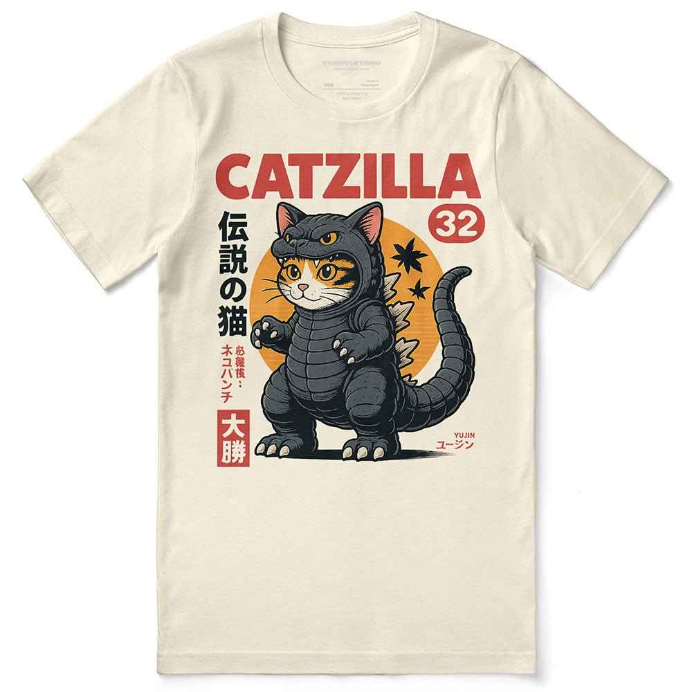 Catzilla Monster Cat T-Shirt