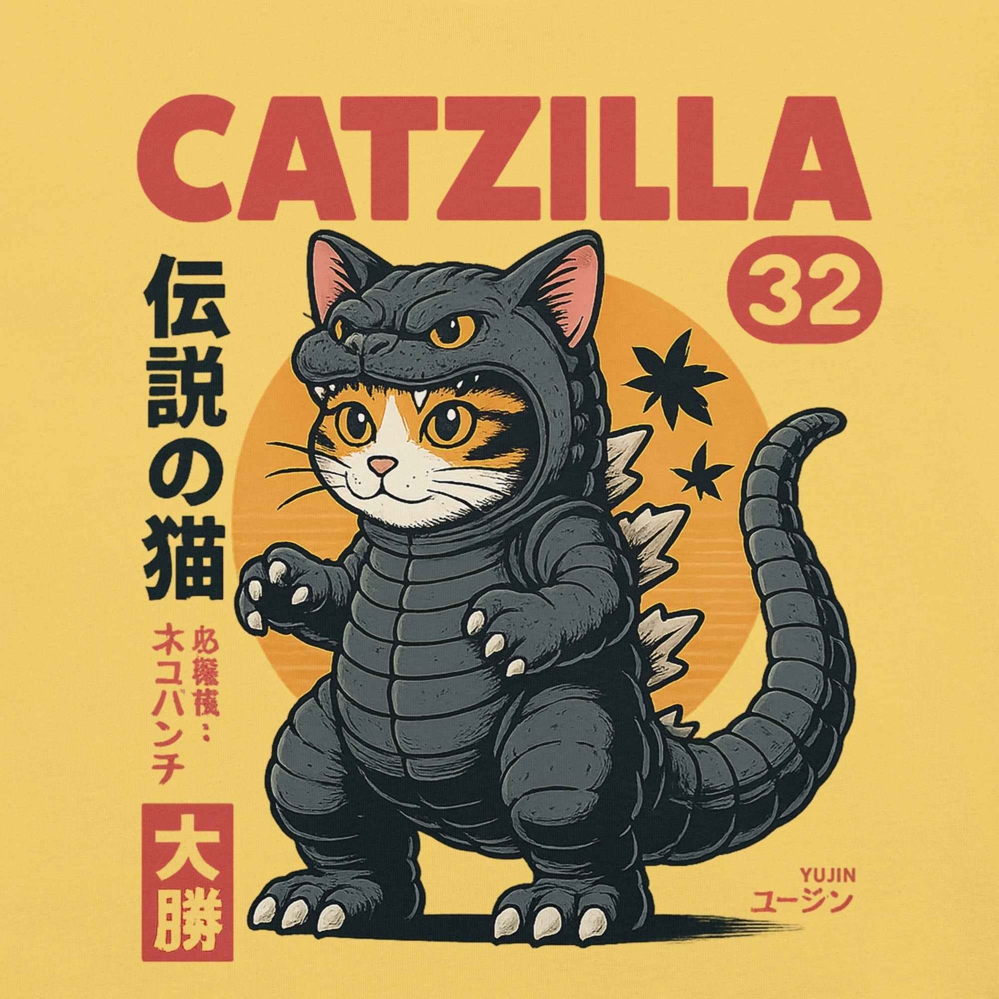 Catzilla Monster Cat T-Shirt