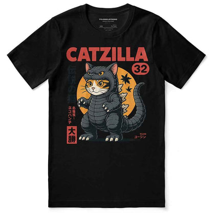 Catzilla Monster Cat T-Shirt