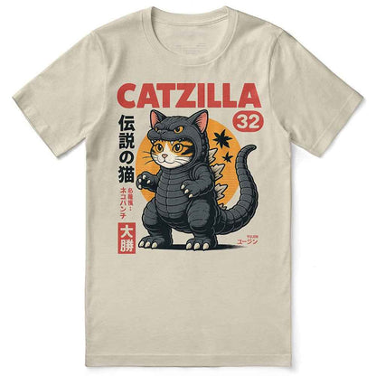 Catzilla Monster Cat T-Shirt