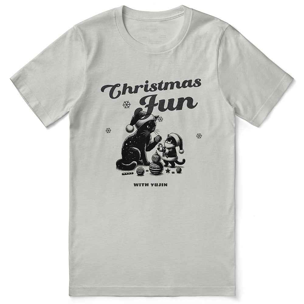 Christmas Fun Cat T-Shirt