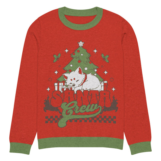 Sweat-shirt moche de Noël Santa Crew