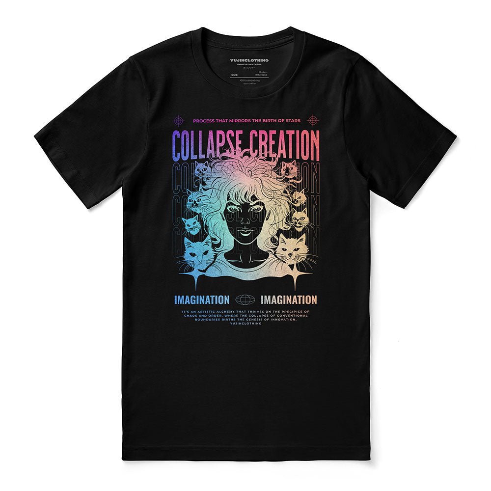 Collapse Creation Cat T-Shirt - Lolomo!