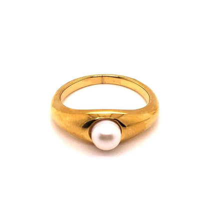 CORINE 18K GOLD PLATED RING