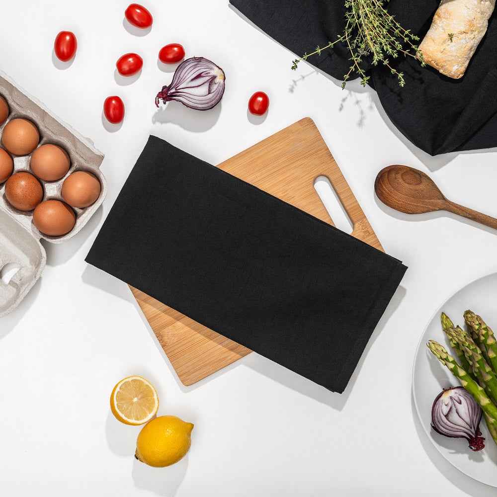 Toallas de cocina hechas con sacos de harina