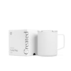 Tasse de camping 12 oz - Blanche