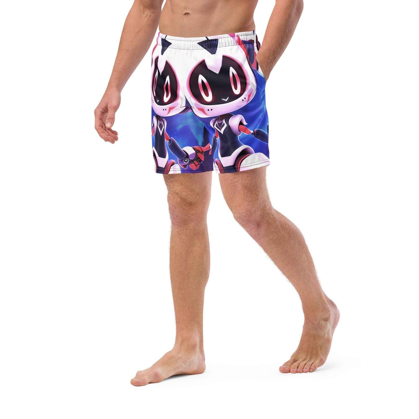 Cyber Friend Swim Trunks
