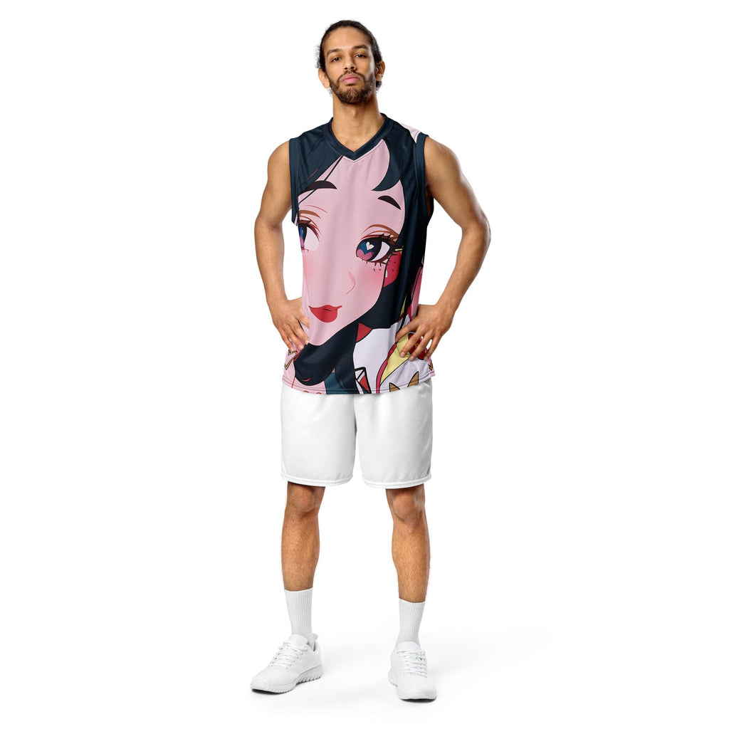 Deeply In Love Recycled Basketball Jersey - Lolomo!