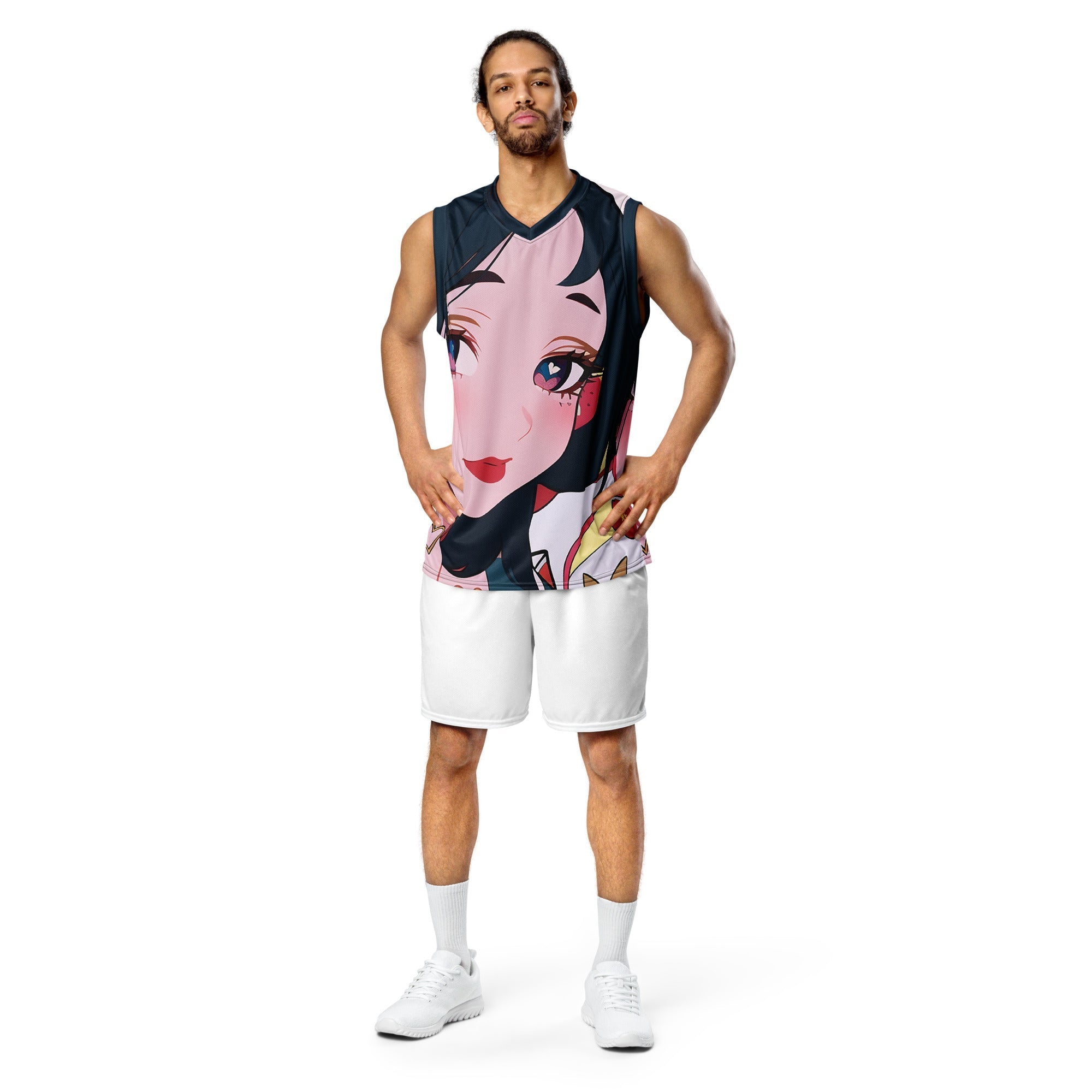 Deeply In Love Recycled Basketball Jersey - Lolomo!