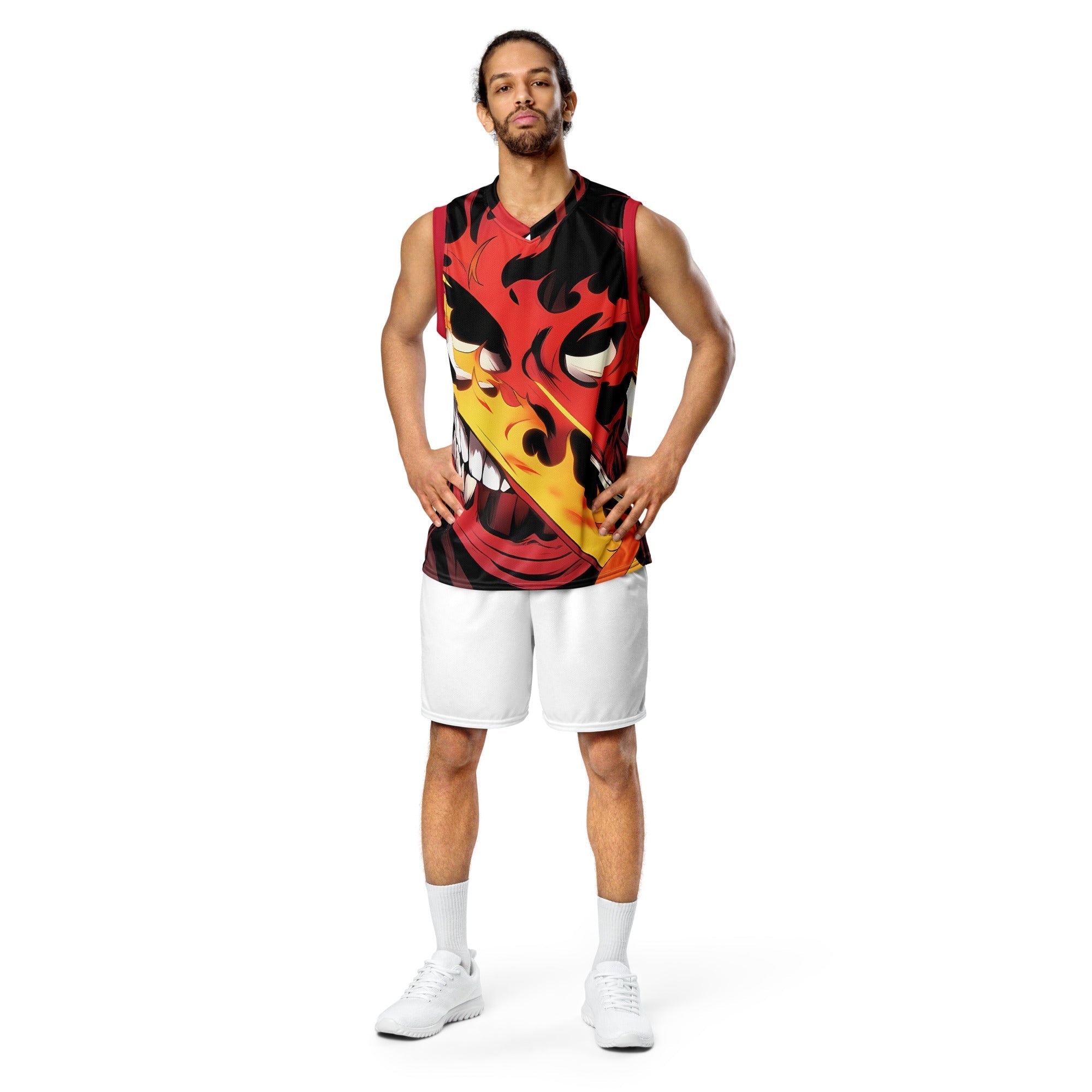 Demon Time Recycled Basketball Jersey - Lolomo!