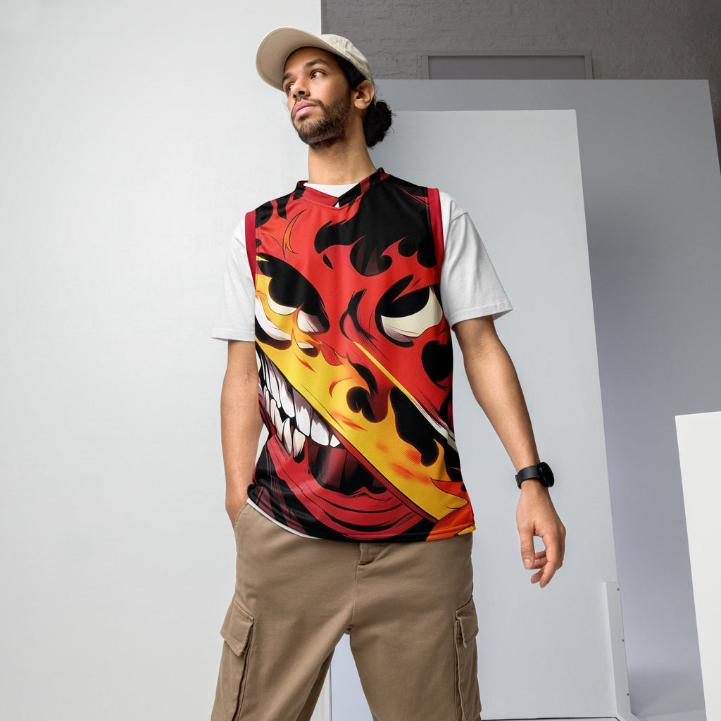 Demon Time Recycled Basketball Jersey - Lolomo!