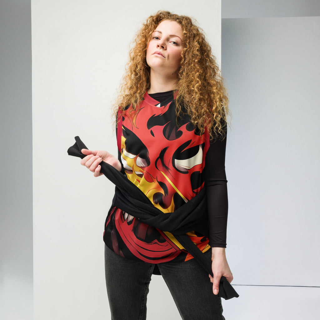 Demon Time Recycled Basketball Jersey - Lolomo!