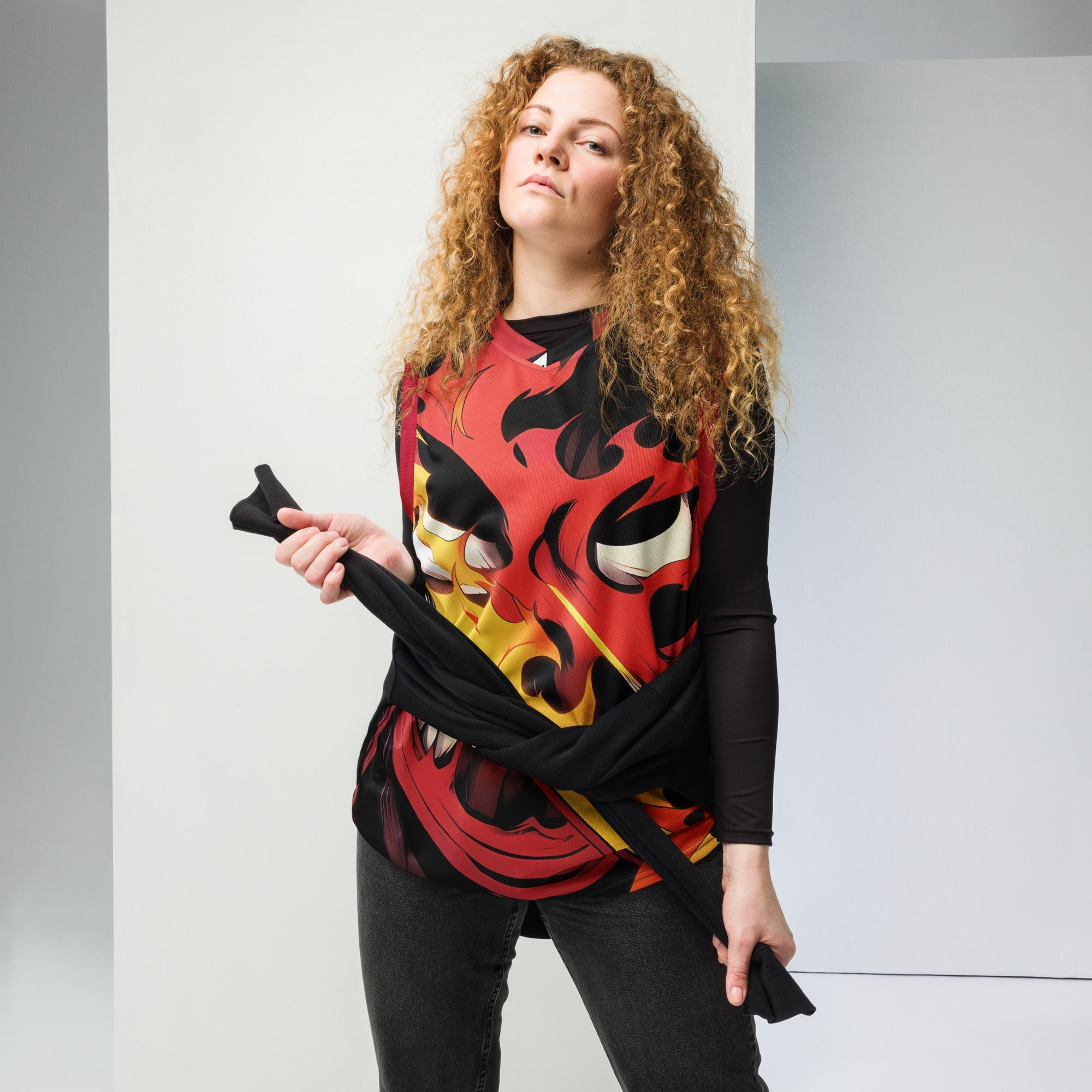 Demon Time Recycled Basketball Jersey - Lolomo!