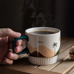 Desert Vibe Artisanal Mug | Handcrafted Ceramic