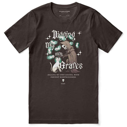 Digging My Own Graves Cat T-Shirt