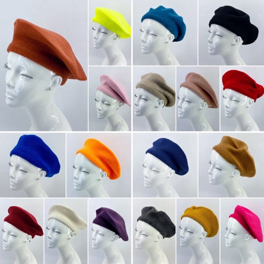Solid Color Beret