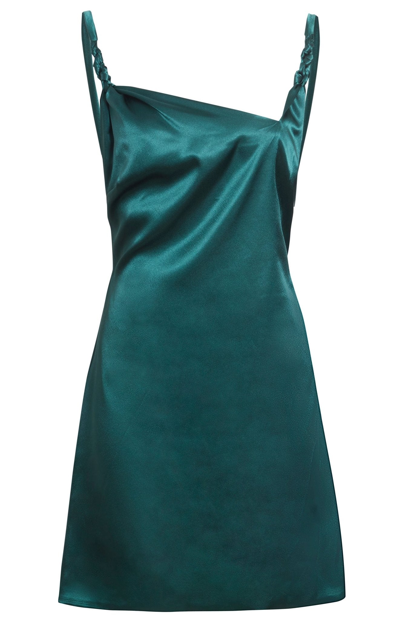 Emerald Green Mini Dress - Lolomo!