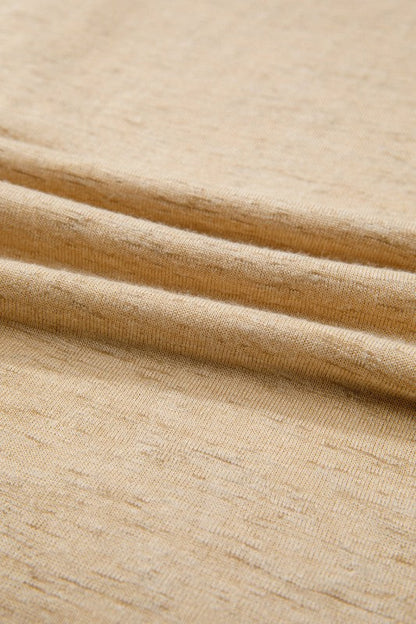 Solid Open-Front Buttoned Cardigan