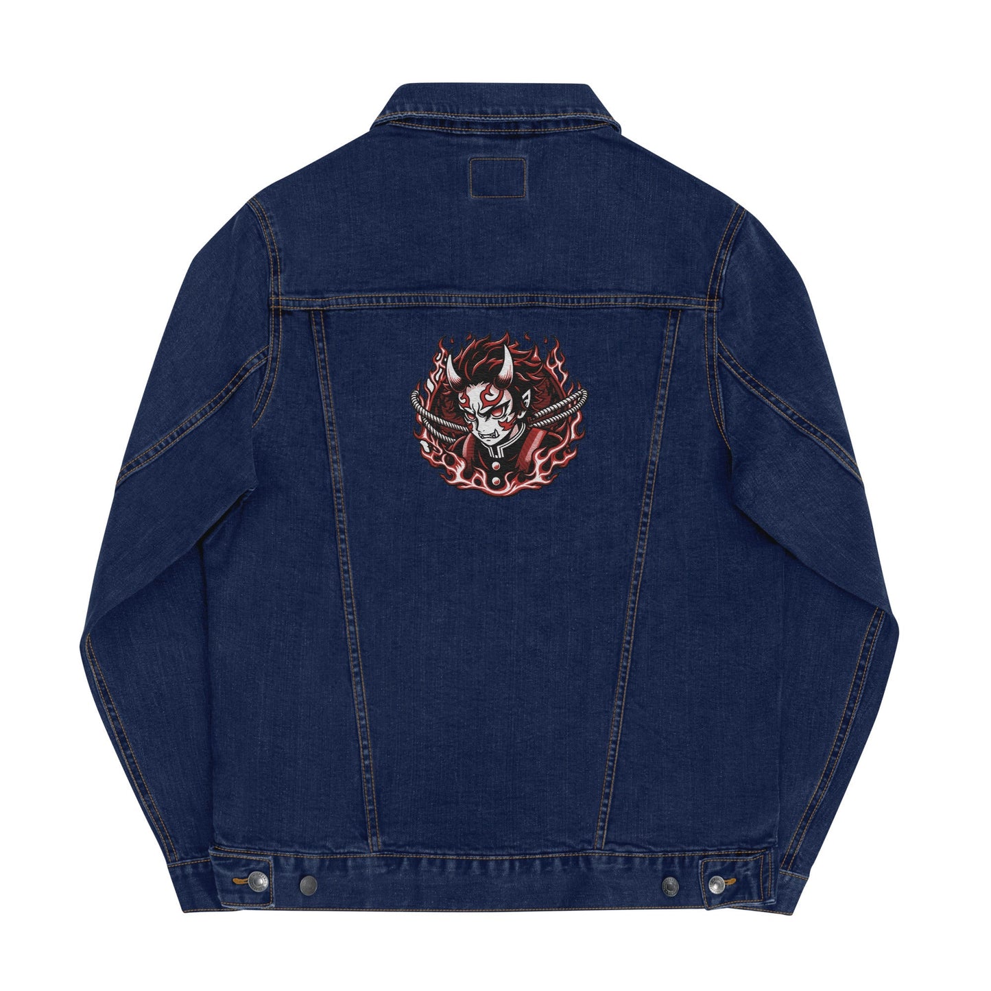 Fire God Denim Jacket - Lolomo!