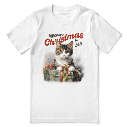 T-shirt de Noël Meow
