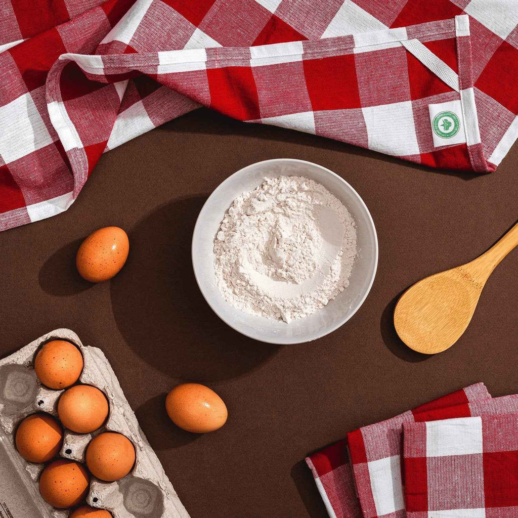 Toallas de cocina a cuadros