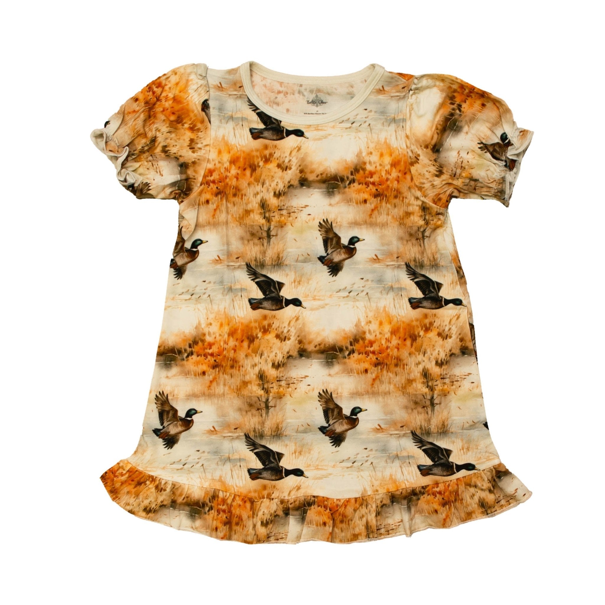 Flying Mallard Bamboo Play Dress - Lolomo!