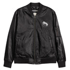 Gimbo Leather Bomber Jacket - Lolomo!