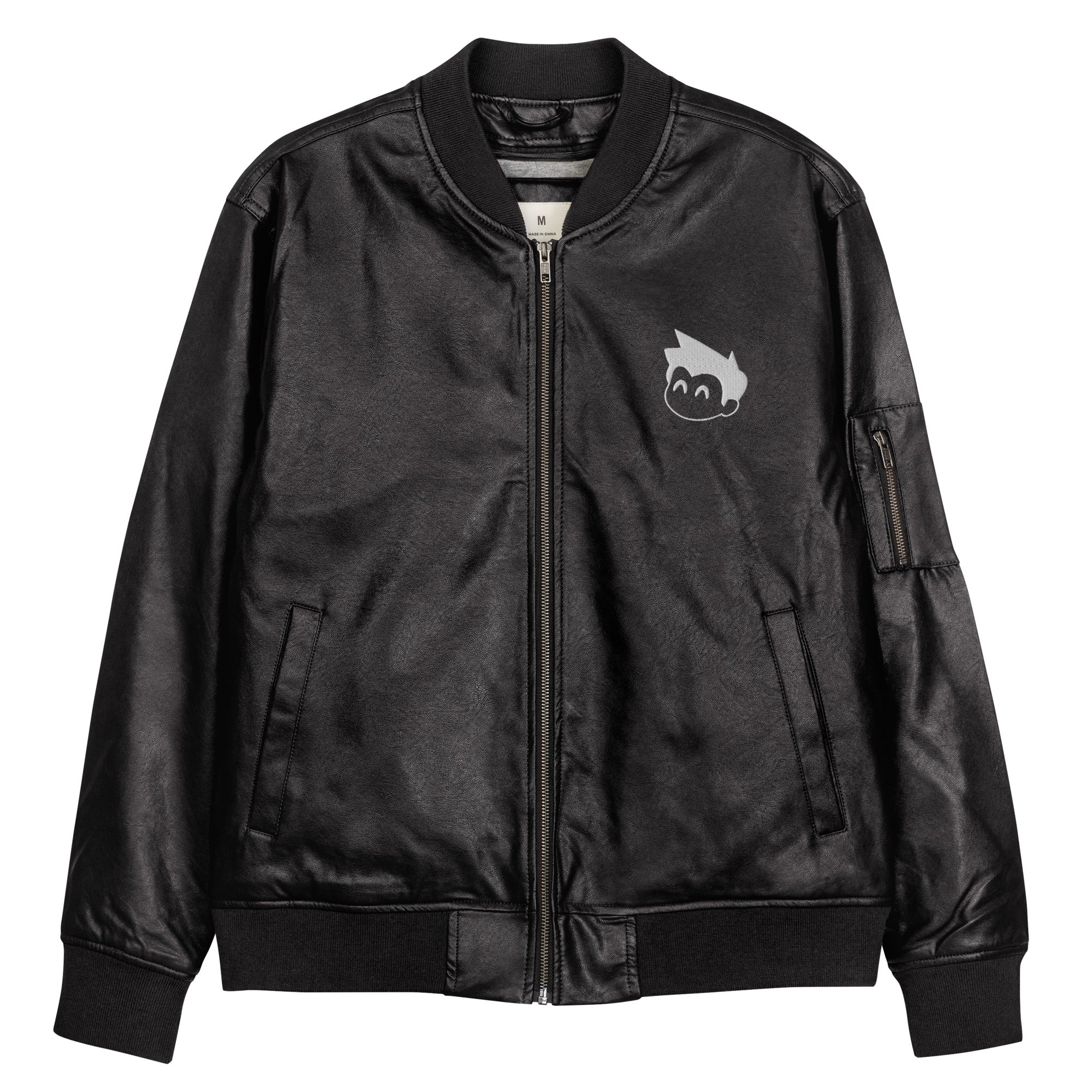 Gimbo Leather Bomber Jacket - Lolomo!