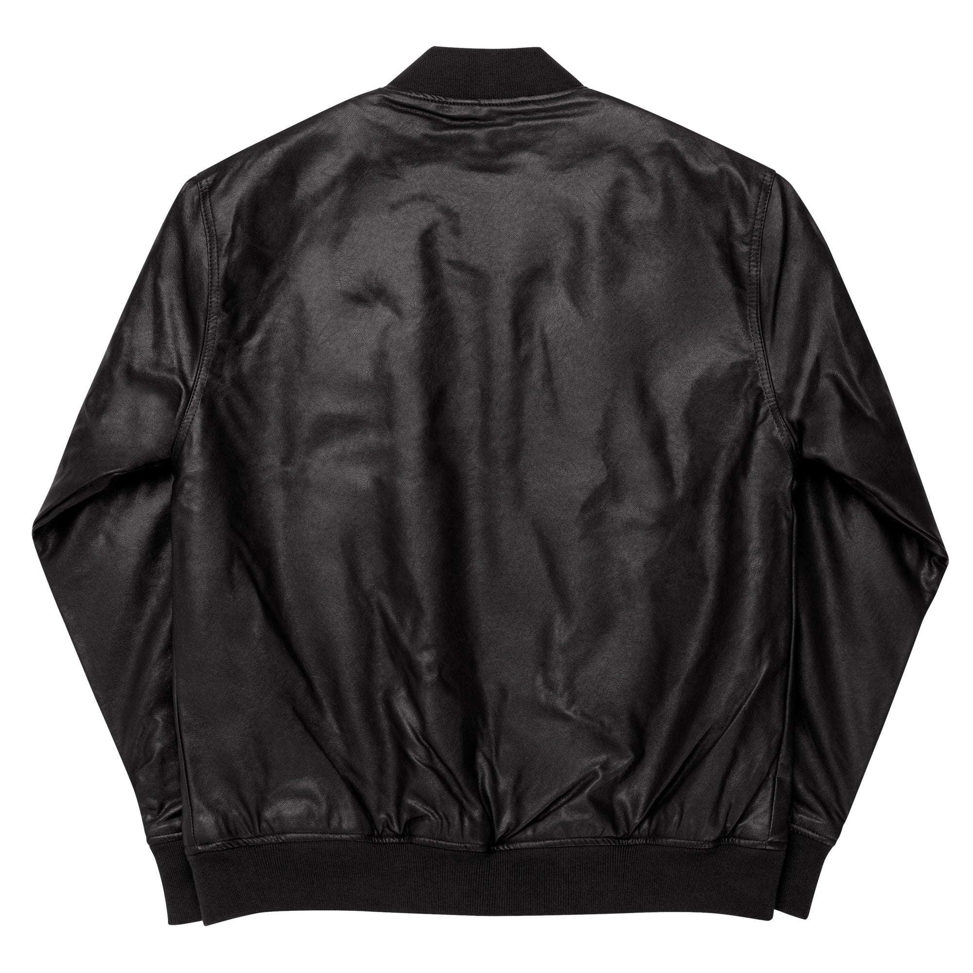 Gimbo Leather Bomber Jacket - Lolomo!