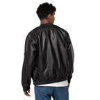 Gimbo Leather Bomber Jacket - Lolomo!